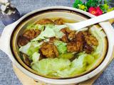 面筋白菜汤