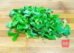 菠菜鸡蛋饼的做法图解4