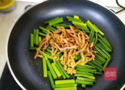 蒜苔炒肉丝的做法图解14