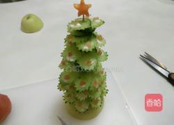 黄瓜圣诞树的做法图解6