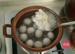 酒酿汤圆的做法图解3