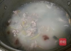 皮蛋瘦肉粥的做法图解4
