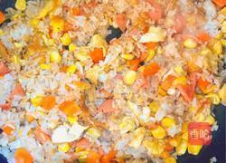 火龙果炒饭的做法图解9