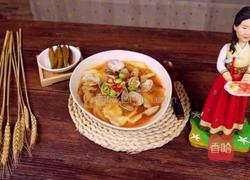 辣白菜面片汤的做法图解17