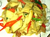 杏鲍菇炒肉