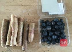 宝宝辅食（蓝莓山药糕）的做法图解1