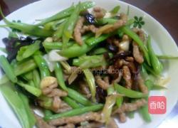 素肉丝烧豆角的做法图解4