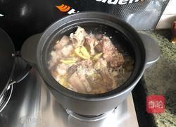 牛骨筋煲黄豆的做法图解6
