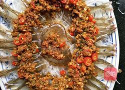 蒜蓉粉丝蒸虾的做法图解3