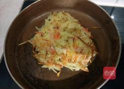 土豆丝鸡蛋饼的做法图解5