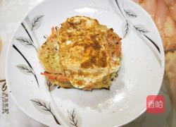 土豆丝鸡蛋饼的做法图解7
