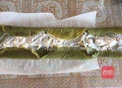 抹茶毛巾卷蛋糕的做法图解7