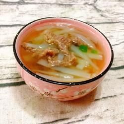 芥菜头牛肉汤的做法[图]