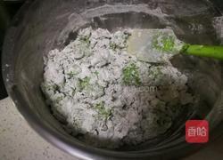 茼蒿蛋黄肉松团的做法图解7