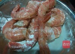 椒盐红虾的做法图解2