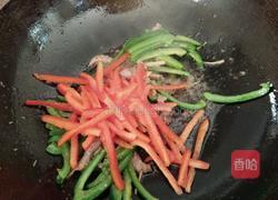 青红椒炒牛肉的做法图解8