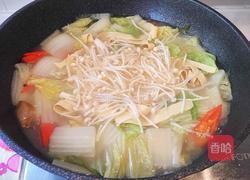 东北大白菜粉丝乱炖的做法图解3