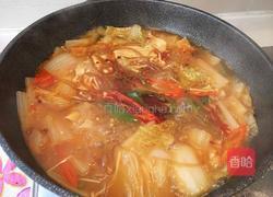 东北大白菜粉丝乱炖的做法图解4