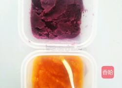 紫薯南瓜彩色面条（10个月宝宝辅食）的做法图解3