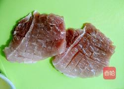 锅塌肉片的做法图解2