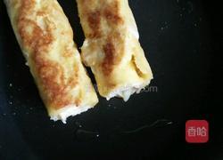 鱼肉夹心鸡蛋吐司卷的做法图解9
