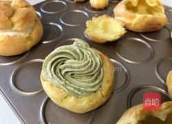 抹茶奶油泡芙的做法图解23