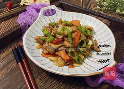 辣椒胡萝卜炒五花肉的做法图解12