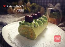 抹茶芒果蛋糕卷的做法图解21