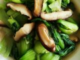 香菇炒油菜