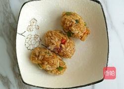 培根卷炒饭的做法图解4