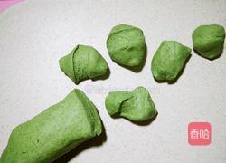 绿叶豆沙包的做法图解9