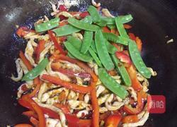 彩豆菜椒鸡肉丝的做法图解10