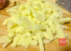 海藻肉沫土豆心的做法图解2
