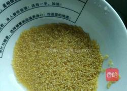 小米瘦肉鸡蛋饭的做法图解1