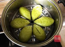 绿叶豆沙包的做法图解15