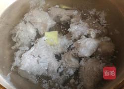 豌豆骨汤姜康面的做法图解5