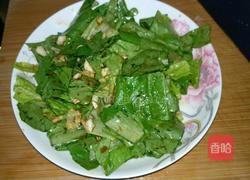 蒜拌油麦菜的做法图解3