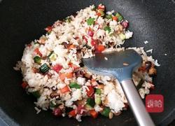 菠萝炒饭的做法图解5