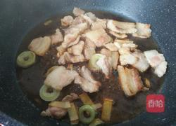 蒜苔炒肉的做法图解5