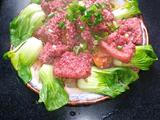 白菜蒸五花肉