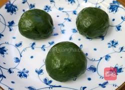艾草青团（豆沙馅）的做法图解12