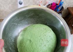 艾草青团（豆沙馅）的做法图解4