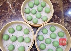 艾草青团（豆沙馅）的做法图解7