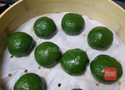 艾草青团（豆沙馅）的做法图解9
