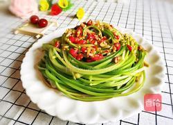 手撕蒜薹的做法图解10