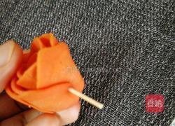 红罗卜片接花的做法图解5