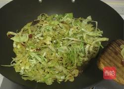 鱼香包菜的做法图解3