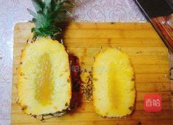 菠萝炒饭的做法图解2