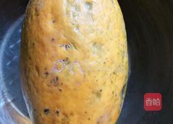 木瓜炖牛奶的做法图解1