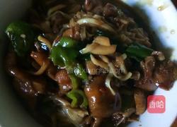 鸡肉针菇青辣椒面的做法图解8